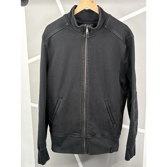 American Giant Moto Full Zip Jacket Men's XL Heavyweight Mock M1-1A-6 USA Lined - Picture 1 of 16